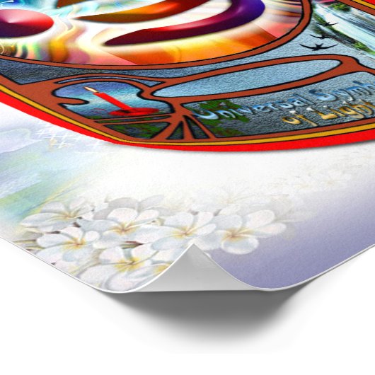 Symbol der Vergebung Poster (Ecke)