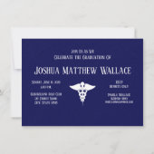 Symbol der weißen Linie Einladung (Rückseite)