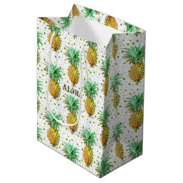 Symbol des Ananas-Hospitality Mittlere Geschenktüte