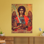 Symbol des Angel Michael, griechisch, 18. Jahrhund Leinwanddruck (Insitu (Wohnzimmer))