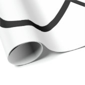 Symbol des Atheismus (Atom Emblem) Geschenkpapier (Rolleneckpunkt)