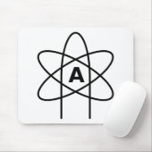 Symbol des Atheismus (Atom Emblem) Mousepad (Mit Mouse)