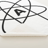 Symbol des Atheismus (Atom Emblem) Sherpadecke (3/4)