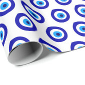 Symbol des bösen Auges Geschenkpapier (Rolleneckpunkt)