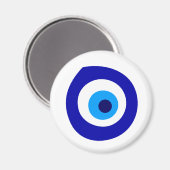 Symbol des bösen Auges Magnet (Vorderseite/Rückseite)