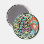 Symbol des Fortune Viel Glück Charm Magnet (Vorderseite/Rückseite)