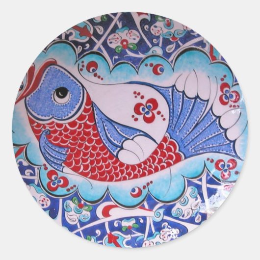 Symbol des Glücks / Kunst des Films Runder Aufkleber (Vorderseite)