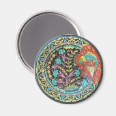 Symbol des Glücks Talisman Magnet (Vorderseite/Rückseite)