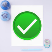 Symbol des grünen Karos Flyer (Einzeln)