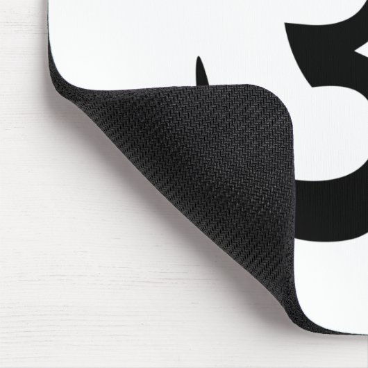Symbol des Hinduismus-(Ohm) Mousepad (Ecke)