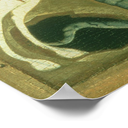 Symbol des hl. Georgs und des Drachen Poster (Ecke)