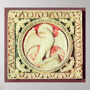 Symbol des hl. Johannes des Evangelisten Poster