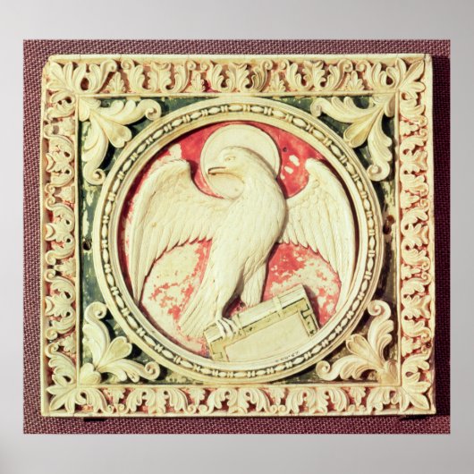 Symbol des hl. Johannes des Evangelisten Poster (Vorne)