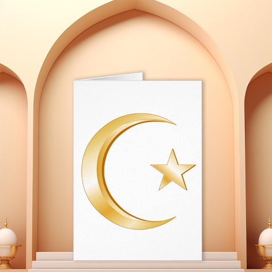 Symbol des Islam: Falsche Grußkarte