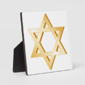 Symbol des Judentums Fotoplatte (Vorderseite)