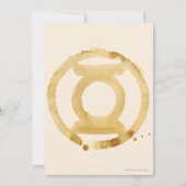 Symbol des Kaffees Einladung (Vorderseite)