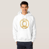 Symbol des Kaffees Hoodie (Vorne ganz)