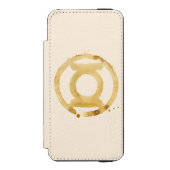 Symbol des Kaffees Incipio iPhone Geldbeutel-Hülle (Folio Vorderseite)