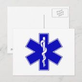 Symbol des Lebens Postkarte (Vorne/Hinten)