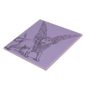 Symbol des Löwen des Hl. Mark Fliese (Seite)