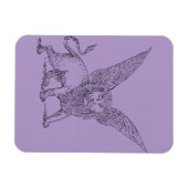 Symbol des Löwen des Hl. Mark Magnet (Horizontal)