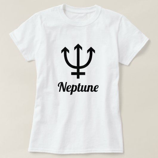 Symbol des Neptun T-Shirt (Design vorne)