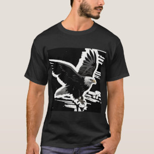 Symbol des Powers: Adler im Flug T-Shirt