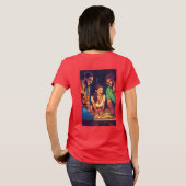 Symbol des Powers und der Tradition T-Shirt (Schwarz voll)