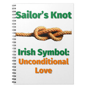 Symbol des Sailors für Irland: Unbedingte Liebe du Notizblock