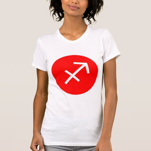 Symbol des Schützen - Angepasste T-Shirt (Vorderseite)