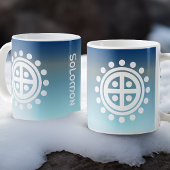 Symbol des Sonnenrads - Personalisiert Jumbo-Tasse