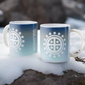 Symbol des Sonnenrads - Personalisiert Jumbo-Tasse