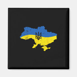 Symbol des Trident der Ukraine-Armee Ukrainische F Magnet