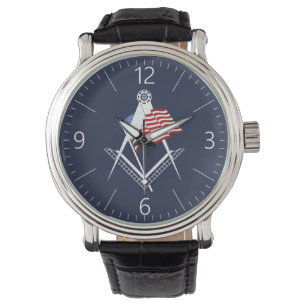 Symbol des US-Freimaurertums Armbanduhr