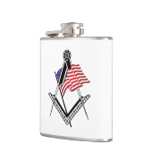 Symbol des US-Freimaurertums Flachmann (Links)