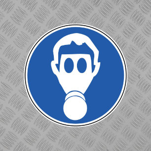 Symbol des Verschleissattragenschutzes Aufkleber