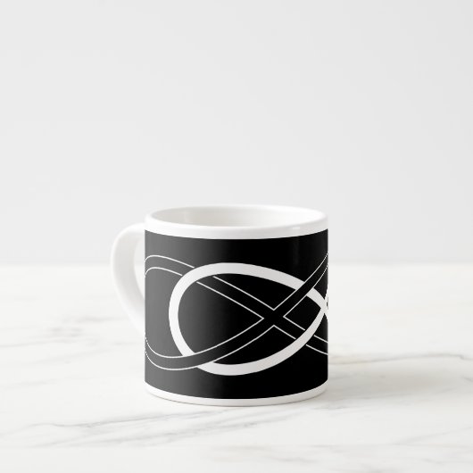 Symbol Double Infinity Espressotasse (Vorderseite Links)