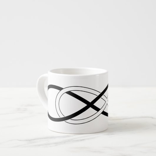 Symbol Double Infinity Espressotasse (Vorderseite Links)