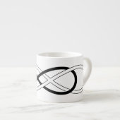 Symbol Double Infinity Espressotasse (Vorderseite Rechts)