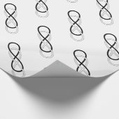 Symbol Double Infinity Geschenkpapier (Ecke)