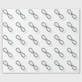 Symbol Double Infinity Geschenkpapier (Flach)