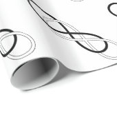 Symbol Double Infinity Geschenkpapier (Rolleneckpunkt)