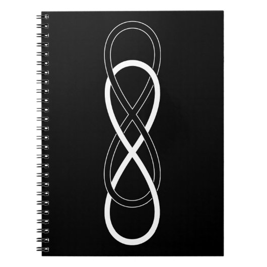 Symbol Double Infinity Notizblock (Vorderseite)