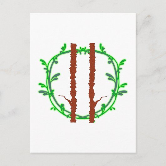 Symbol Druiden druids Postkarte (Vorderseite)