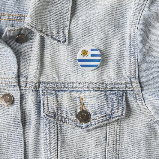 Symbol-Flagge der Uruguay-Runde Button (Beispiel)