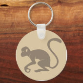 Symbol "Freundlicher Affe" Schlüsselanhänger (Vorderseite)