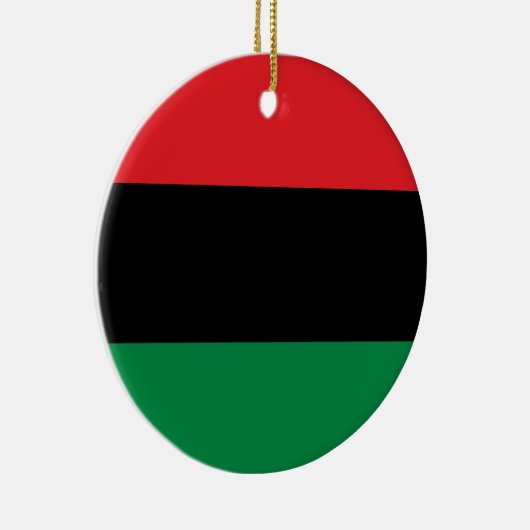 Symbol für afrikanische Flagge & Unia / Kwanzaa Keramik Ornament (Rechts)