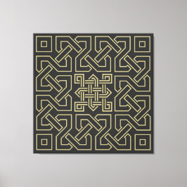 Symbol für arabische Kalligraphie Leinwanddruck