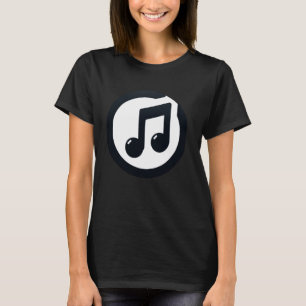 Symbol für ästhetische Musikgrafik - Musiklabel fü T-Shirt