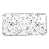 Symbol für Atomwissenschaften Chemie Case-Mate iPhone Hülle (Rückseite (Horizontal))